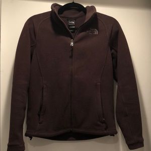 The North Face Brown Women’s Zip Up Fleece